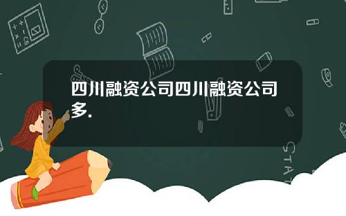 四川融资公司四川融资公司多.