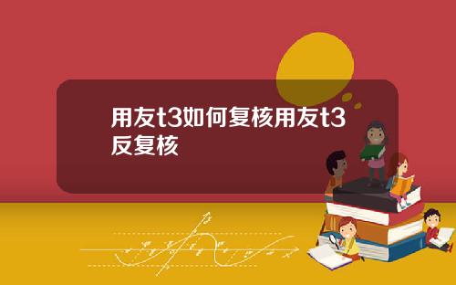 用友t3如何复核用友t3反复核